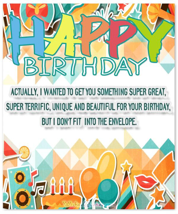 Funny Birthday Wishes Messages
 The Funniest and most Hilarious Birthday Messages and Cards