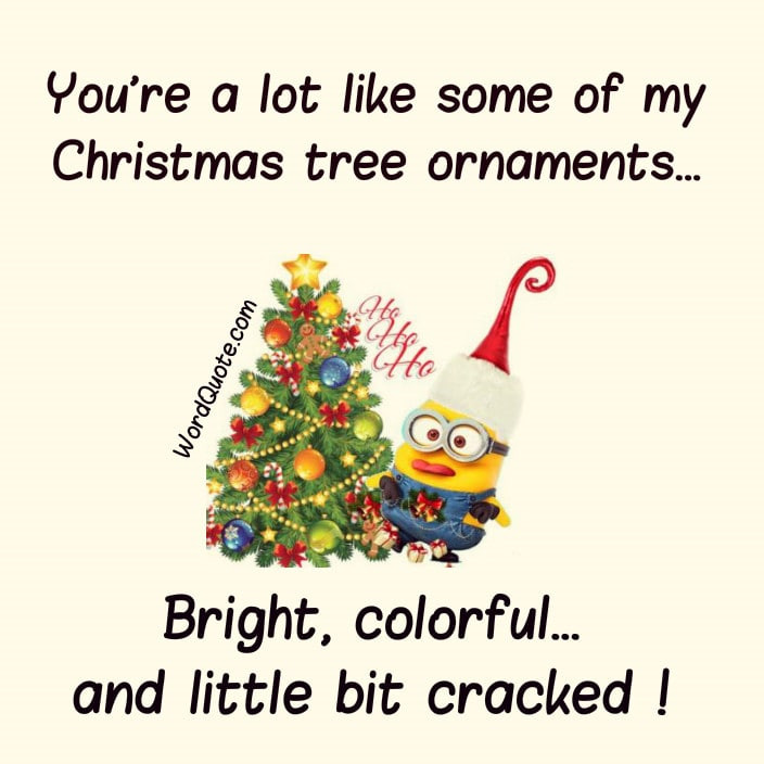 Funny Christmas Tree Quotes
 5 Most Funny Minion Christmas