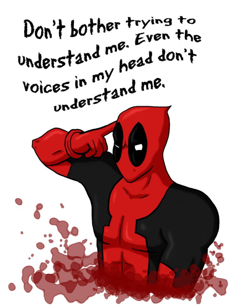 Funny Deadpool Quotes
 Best 25 Deadpool quotes ideas on Pinterest