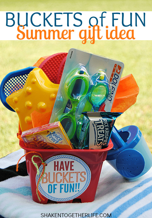 Funny Kids Gifts
 Buckets of Fun Summer Gift Juggling Act Mama