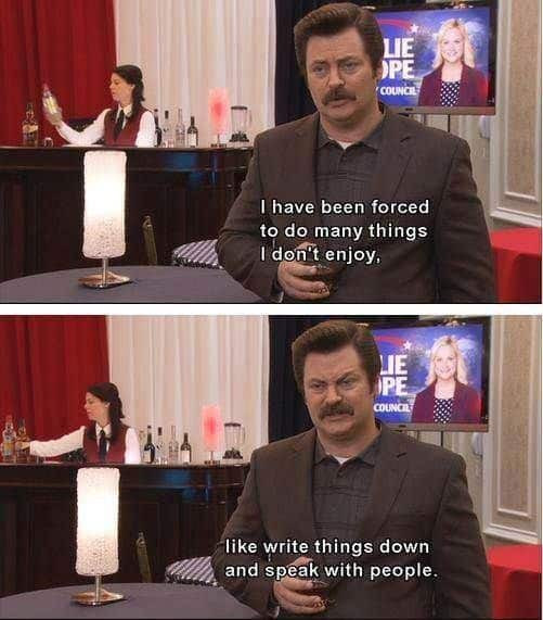 Funny Parks And Rec Quotes
 107 BEST Parks and Recreation Quotes to Made You Laugh