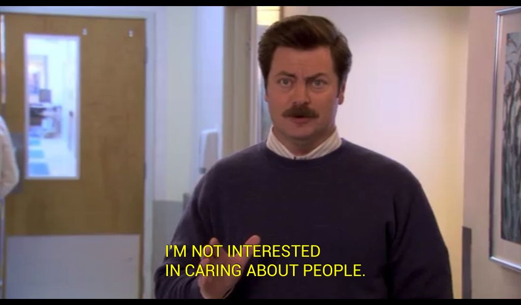 Funny Parks And Rec Quotes
 43 Greatest Ron Swanson Quotes That Prove He Might Be Your