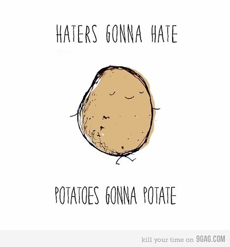 Funny Potato Quotes
 funny haters potato random image on