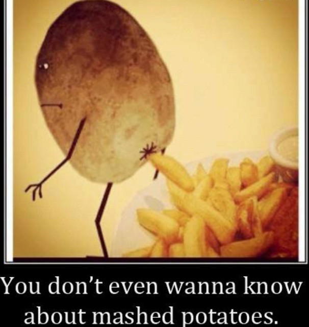 Funny Potato Quotes
 MASHED POTATOES QUOTES image quotes at relatably