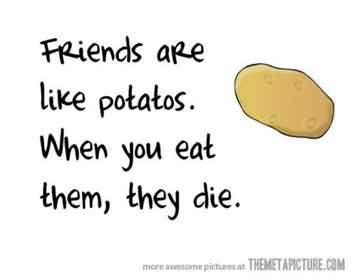 Funny Potato Quotes
 Mr Potato Head