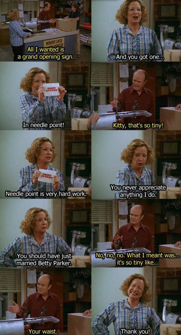 Funny Show Quotes
 That 70s Show Red Quotes QuotesGram