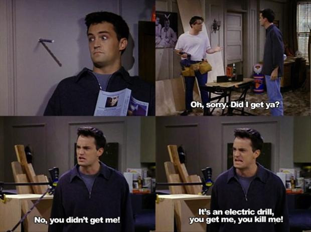 Funny Show Quotes
 Chandler From Friends Quotes QuotesGram