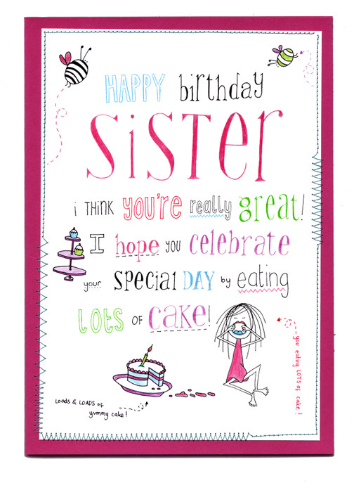 Funny Sister Birthday Poems
 Happy birthday little sister Poems