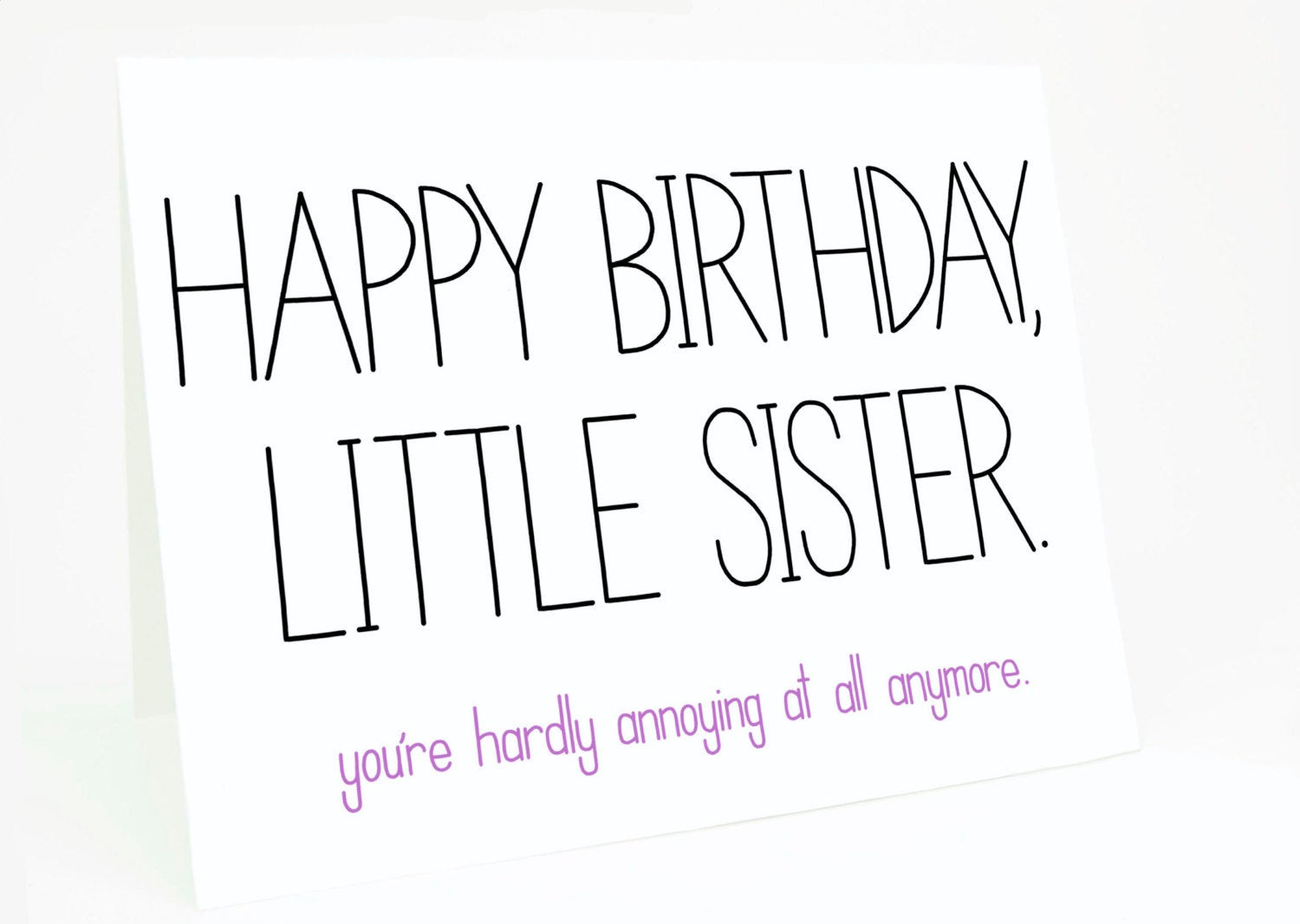 Funny Sister Birthday Wishes
 Funny Sister Birthday Quotes And Sayings QuotesGram