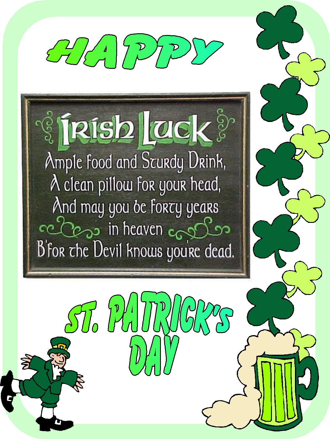 Funny St Patrick Day Quotes
 St Patrick Day Funny Quotes QuotesGram