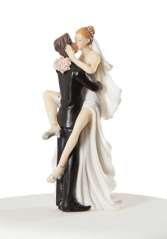 Funny Wedding Cake Toppers
 Funny y Wedding Cake Topper Custom by weddingcollectibles