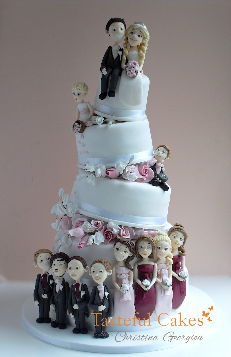 Funny Wedding Cakes
 Tasteful Cakes By Christina Georgiou