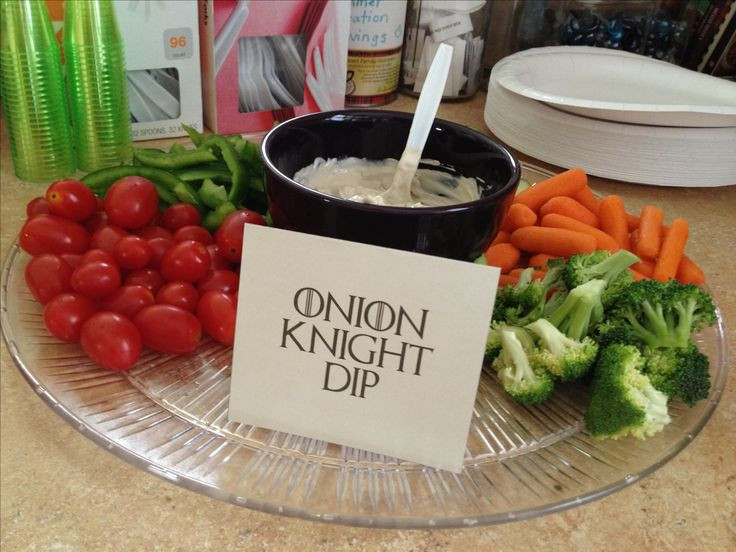 Game Of Thrones Party Food Ideas
 GoT Party Food Ideas ion Knight Dip