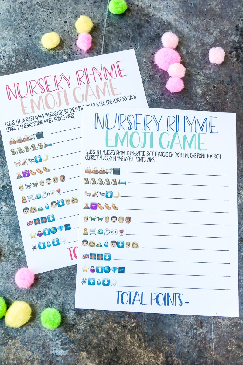 Games For Baby Shower Party
 Free Printable Baby Shower Games and More Games Everyone