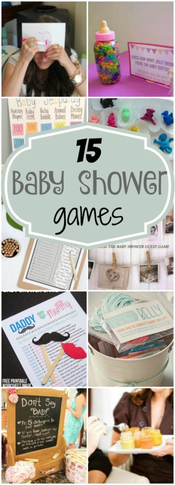 Games For Baby Shower Party
 15 Entertaining Baby Shower Games Pretty My Party