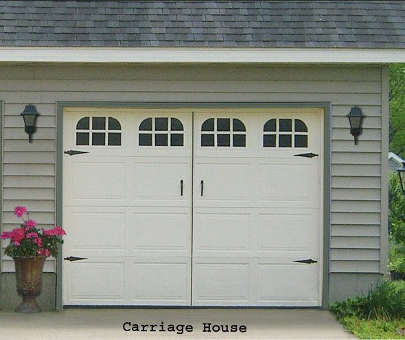 Garage Door Window Kits
 Garage door window decal Carriage House single stall