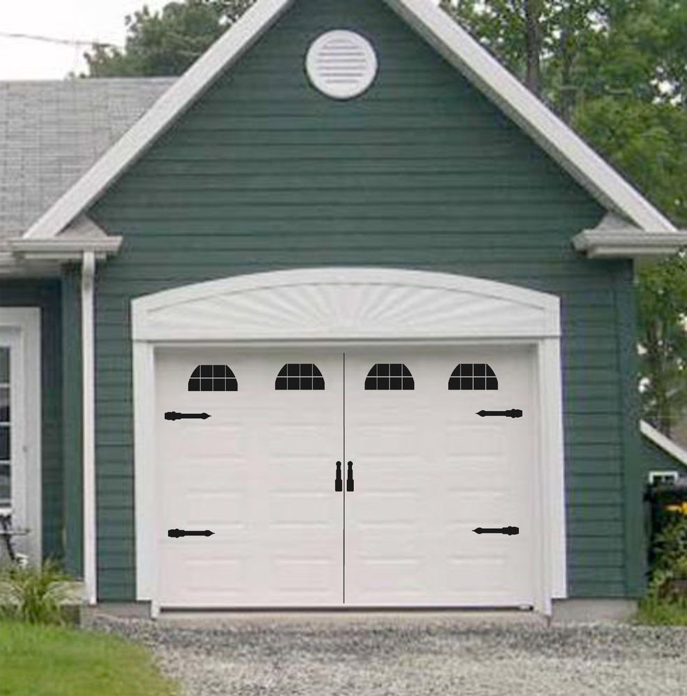Garage Door Window Kits
 Carriage House Style Vinyl Garage Door Decal Kit Faux