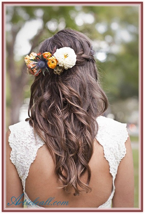 Garden Wedding Hairstyles
 Pin on Snazzy
