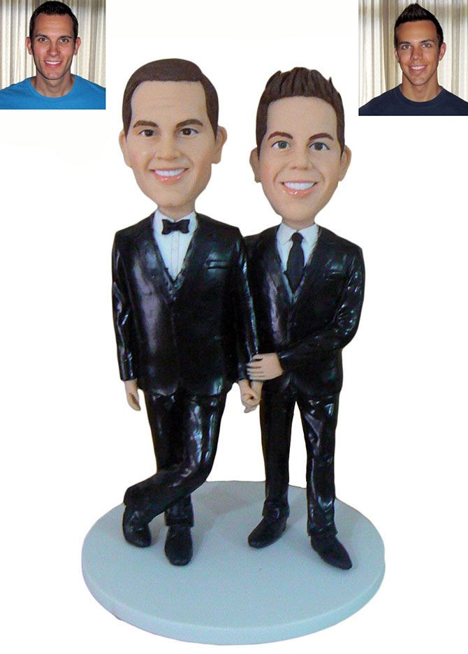 Gay Cake Toppers For Wedding Cakes
 Pin on Gay Wedding Cake Toppers