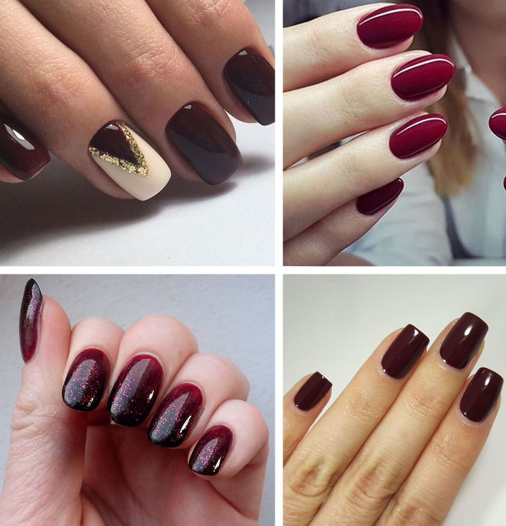Gel Nail Ideas
 Best Burgundy Nails 45 Nail Designs for Different Shapes