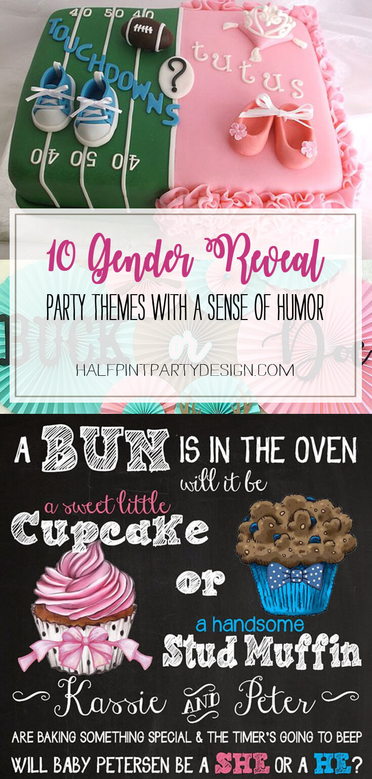 Gender Reveal Party Reveal Ideas
 Humorous Gender Reveal Party Ideas Parties With A Cause