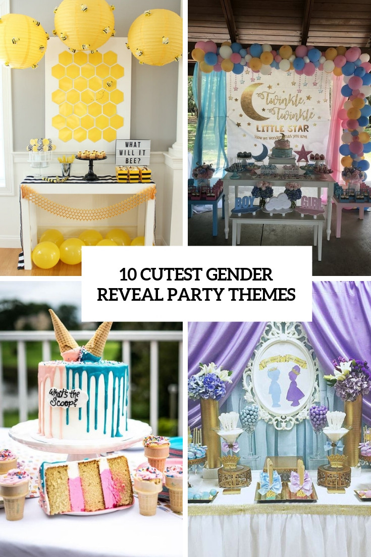 Gender Reveal Theme Party Ideas
 10 Cutest Gender Reveal Party Themes Shelterness