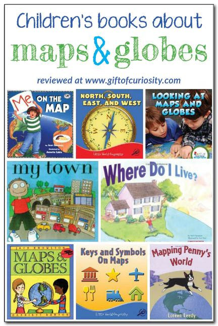 Geography Gifts For Kids
 8 books about maps and globes for kids introducing
