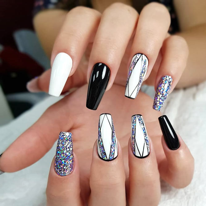 Geometric Nail Designs
 The Best Long Nails Shapes To Consider Today