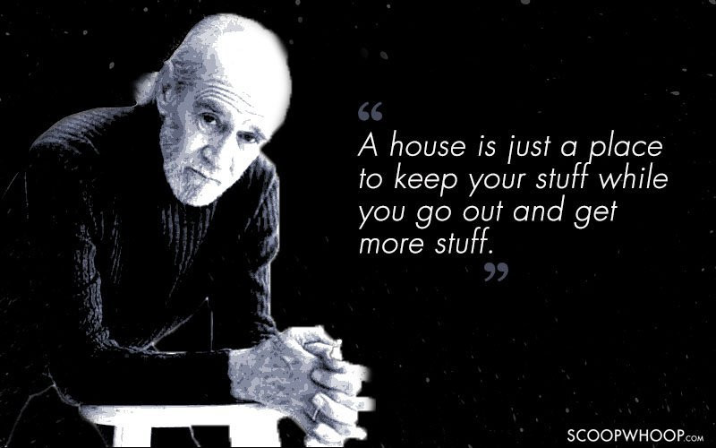 George Carlin Inspirational Quotes
 Beyond Halfway