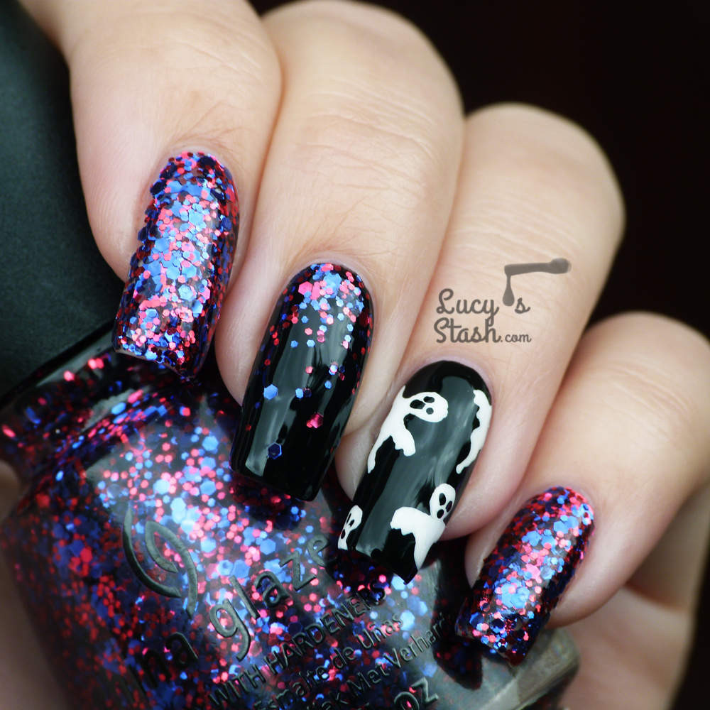 Ghost Nail Designs
 Beauty & Hair Tip HoliCoffee