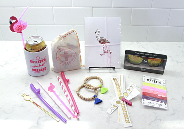Gift Bag Ideas For Bachelorette Party
 Bachelorette Party Gift Bags Katalina Girl