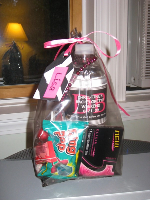 Gift Bag Ideas For Bachelorette Party
 Crazy to Craft Bachelorette Party