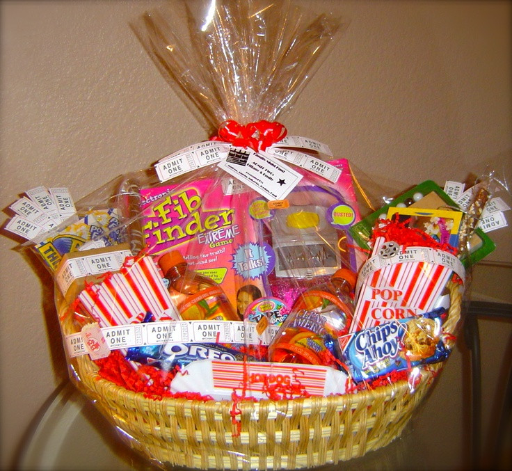 Gift Basket Ideas Families
 Family Game Night t baskets audjiefied