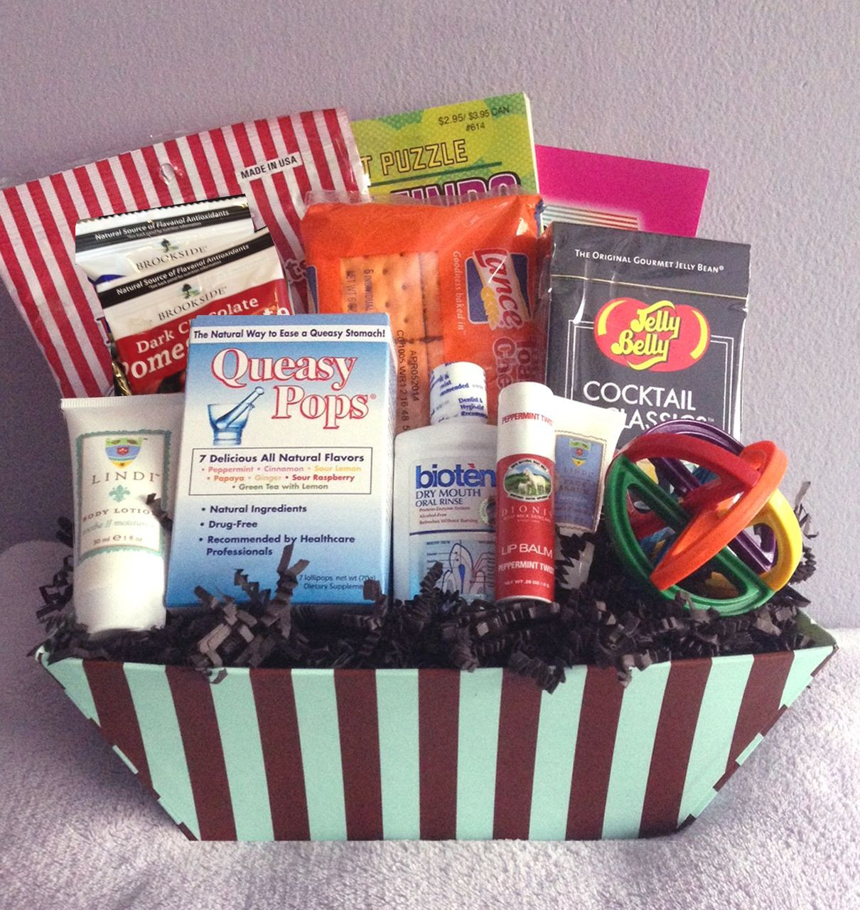 Gift Basket Ideas For Cancer Patients
 Men s Small Chemo Basket Care package ideas