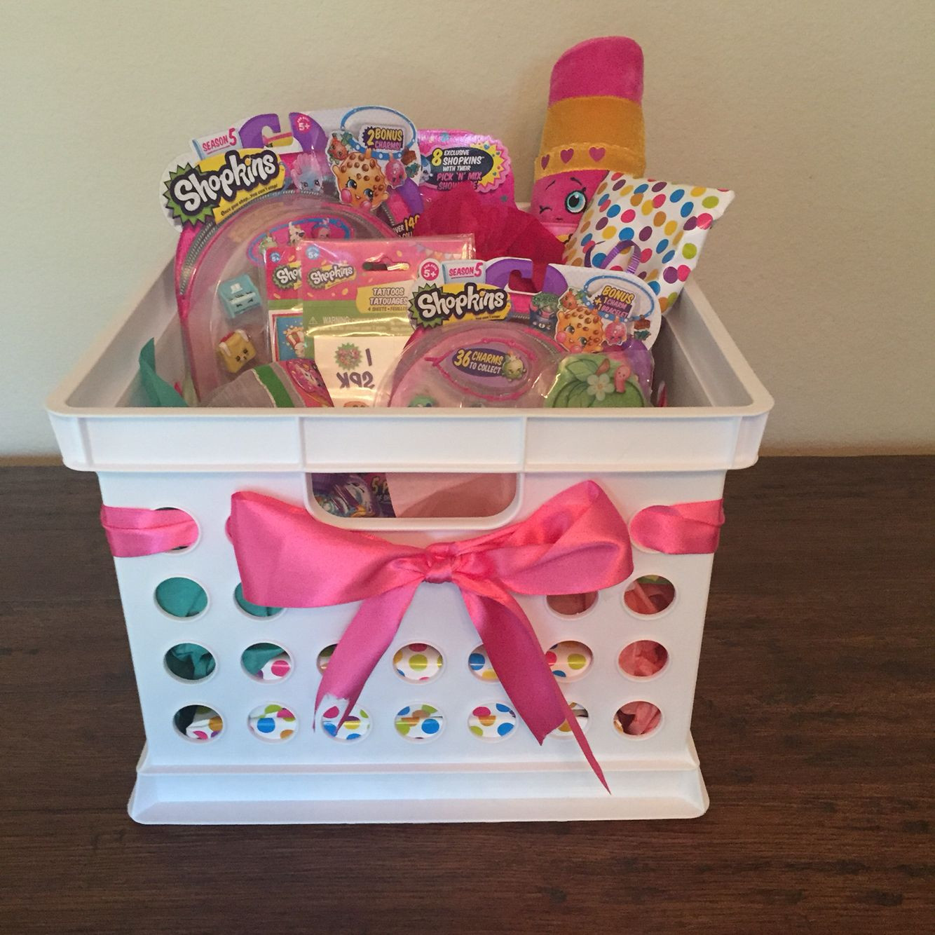 Gift Basket Ideas For Children
 Shopkins Gift Basket