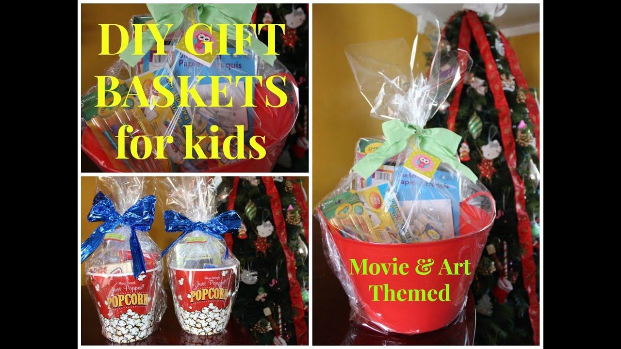 Gift Basket Ideas For Children
 DIY Movie & Art Themed Gift Baskets for Kids Bud Friendly