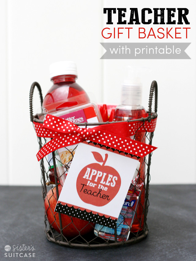 Gift Basket Ideas For Teachers
 20 Back 2 School Teacher Gifts