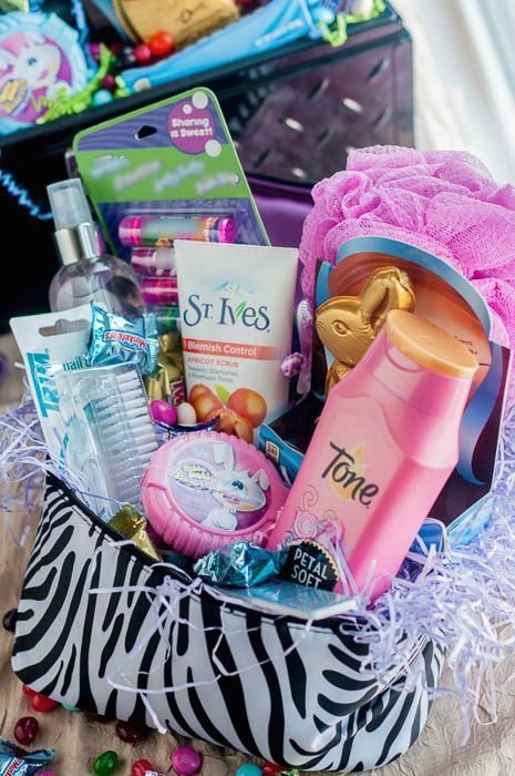 Gift Basket Ideas For Teenage Girl
 Pin on Easter