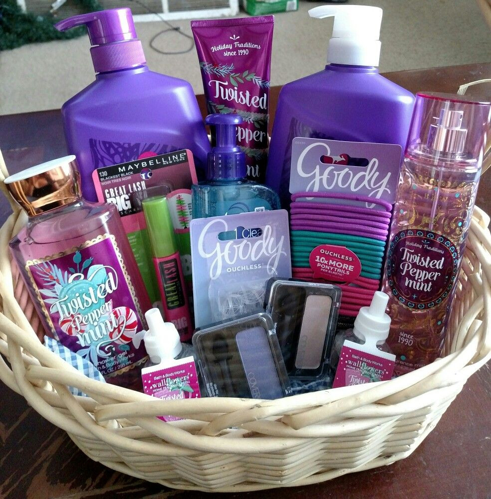 Gift Basket Ideas For Teenage Girl
 Gift basket for a pre teen girl