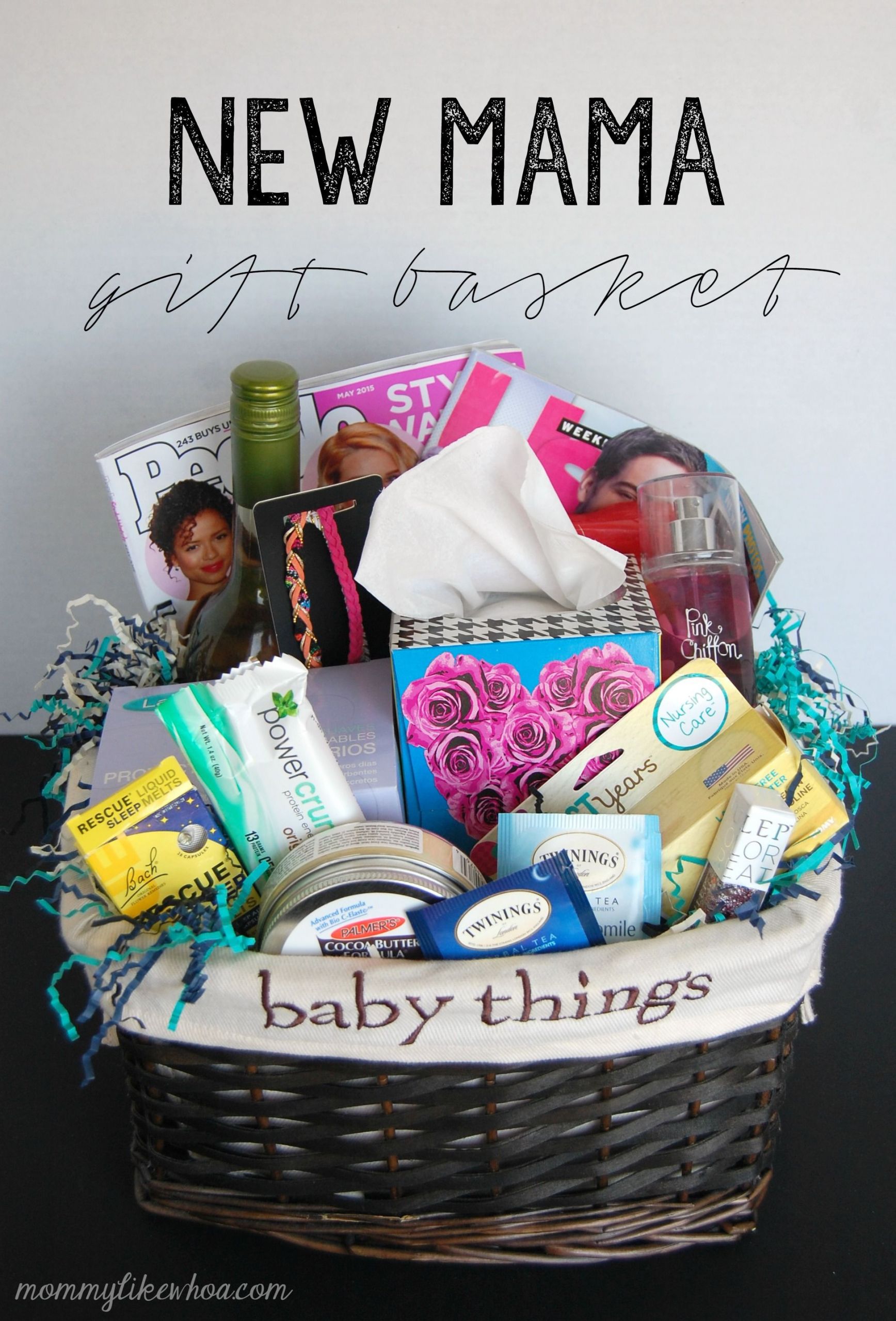 Gift Basket Ideas New Moms
 New Mama Gift Basket