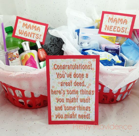 Gift Basket Ideas New Moms
 New Mom Gift Idea with Free Printables