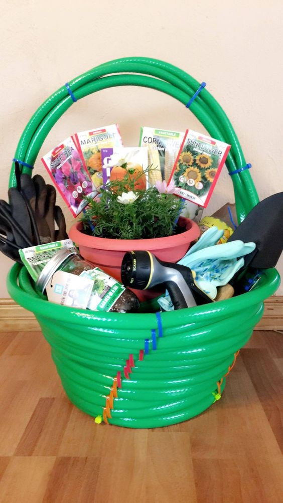 Gift Basket Theme Ideas For Silent Auction
 Garden themed silent auction basket