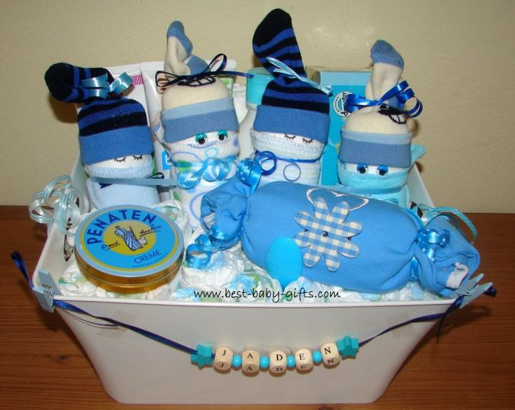 Gift Baskets For Baby Boy
 52 best images about baby t baskets on Pinterest