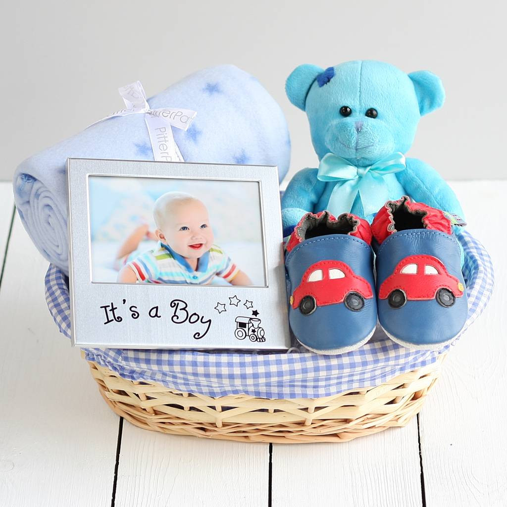 Gift Baskets For Baby Boy
 beautiful boy new baby t basket by the laser engraving