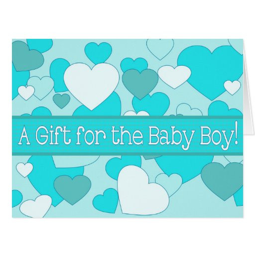 Gift Cards Baby Shower
 Baby Boy Shower Gift Card