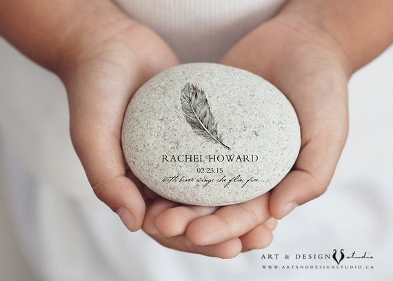Gift For Child Who Lost Father
 Sympathy Gift Bereavement Gifts Memorial Stone Remembrance