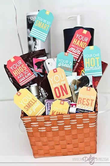 Gift For Husband On Birthday
 Husband Gift Basket 10 Things I Love About You