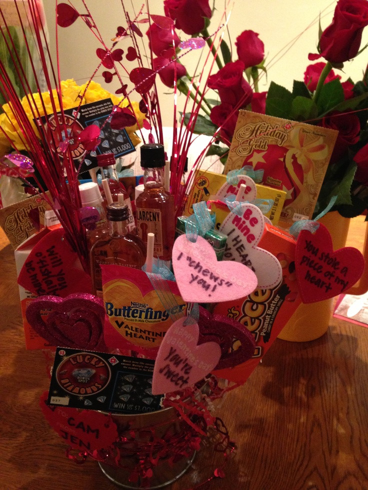 Gift Ideas Boyfriend Valentines
 Cute Valentines day t for boyfriend a man bouquet