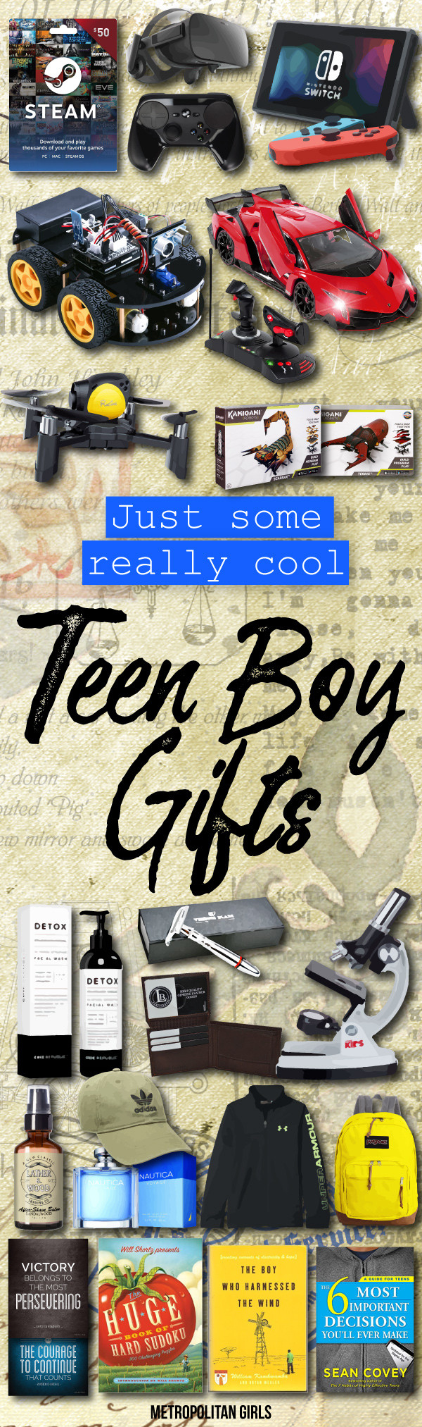 Gift Ideas For 18 Year Old Boys
 Teen Boy Gifts
