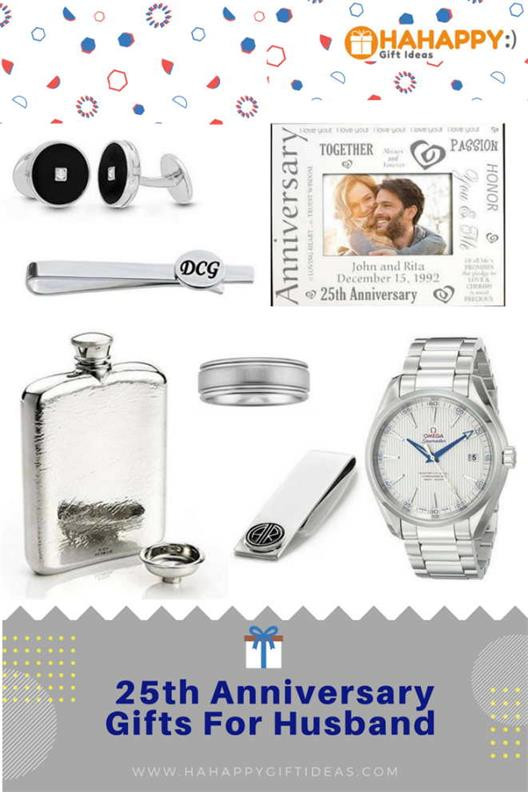 Gift Ideas For 25Th Anniversary
 25th Silver Wedding Anniversary Gifts For Husband